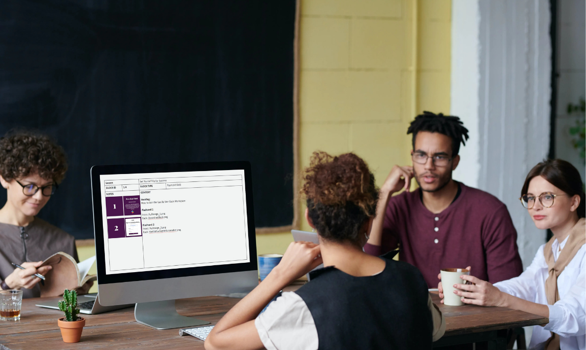 Slack Quick-start Guide (storyboard)